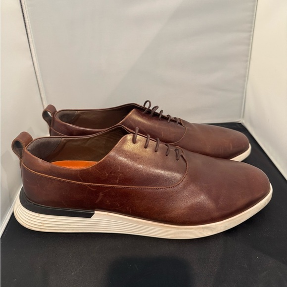 Wolf and Shepard Crossover Derby Maple and White Leather Sneaker Men’s Size 14 M main image 12